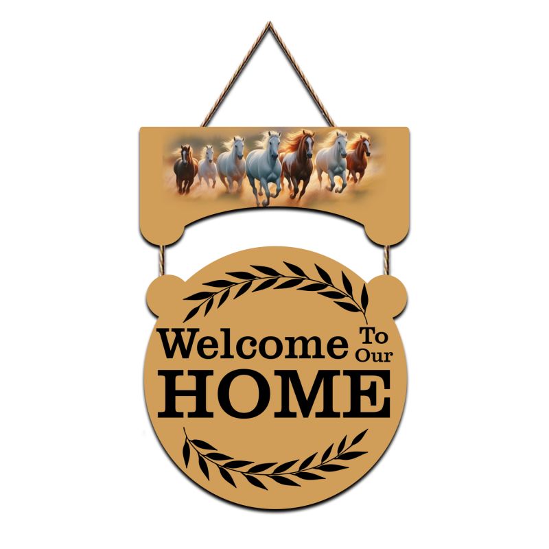 Welcome To Our Home Wall Hangings for Home Decoration | Decorative Items for Home Living Room |